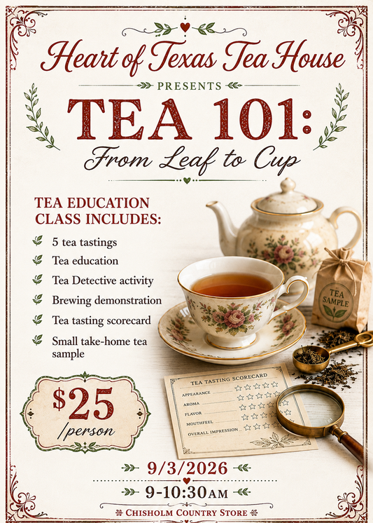 Tea 101: From Leaf to Cup