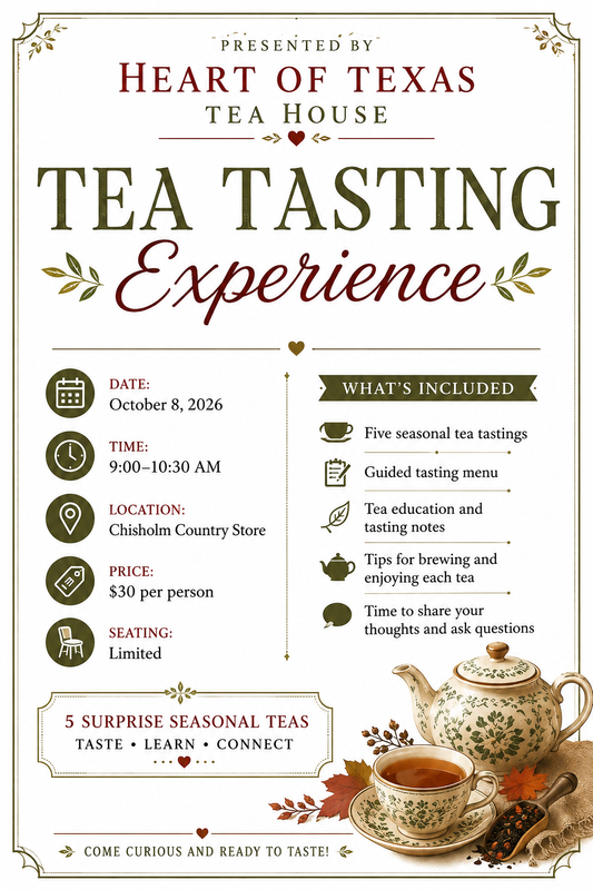 Tea Tasting Experience