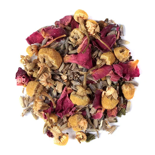 Herbal Spa tea with rose and chamomile picture