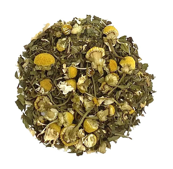 Evening calm herbal tea with chamomile picture